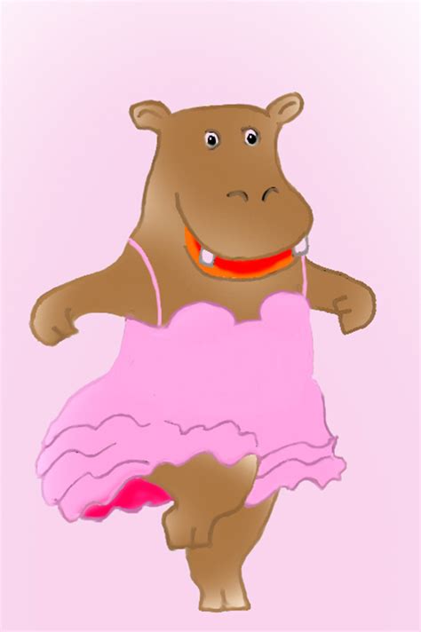 Cartoon Hippo Clipart