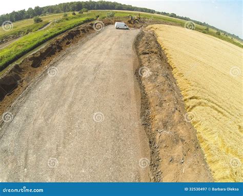 Flood Embankment Stock Image Image Of Levee River Inundation 32530497