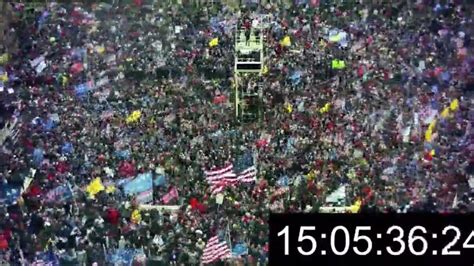 New Timelapse Shows Pro Trump Mob Swarming Us Capitol During January 6