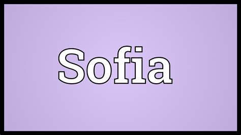 Sofia name in different style 173180-What name goes with sofia ...