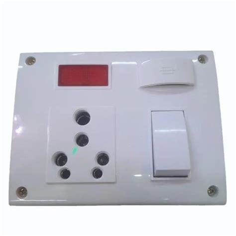 6a 4 In 1 Modular Switch Socket Combination Pvc At Rs 110 In Kolhapur Id 2852872823697