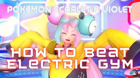 Pokémon Scarlet and Violet: How to Beat Electric Gym - GameRiv