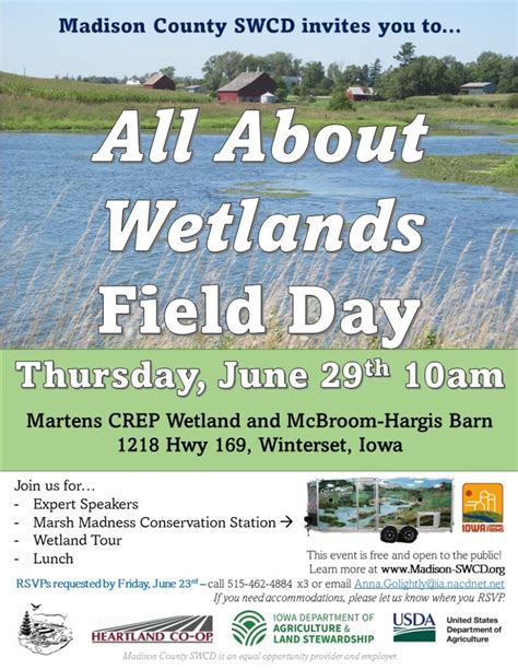 All About Wetlands Field Day Madison County Soil Water Conservation