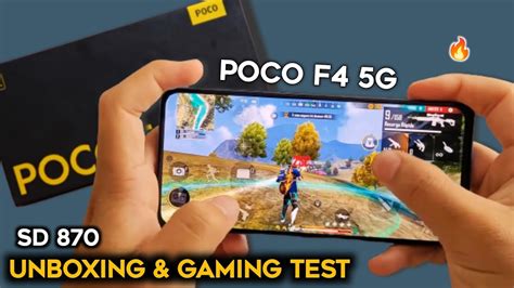 Poco F4 Handcam Gaming Test Poco F4 Free Fire Gameplay Unboxing Poco