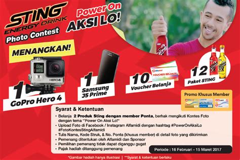 Gratis Go Pro Hero Samsung J Voucher Belanja Dan Produk Sting