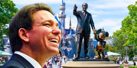 The Disneydesantis Feud Is Back With Its Next Stage Inside The Magic