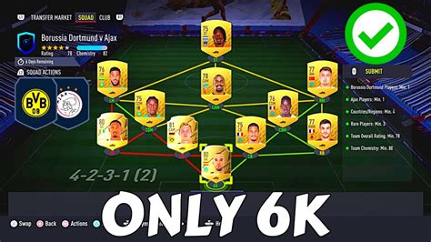 UEFA MM Borussia Dortmund Sbc Cheapest Way No Loyalty YouTube