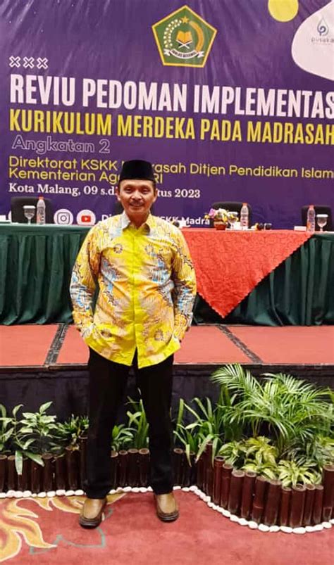 Kepala MAN 1 Kulon Progo Wakili Madrasah DIY Dalam Kegiatan Reviu