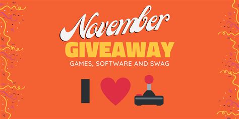 November Giveaway: Games, Software And Swag - I Love IT