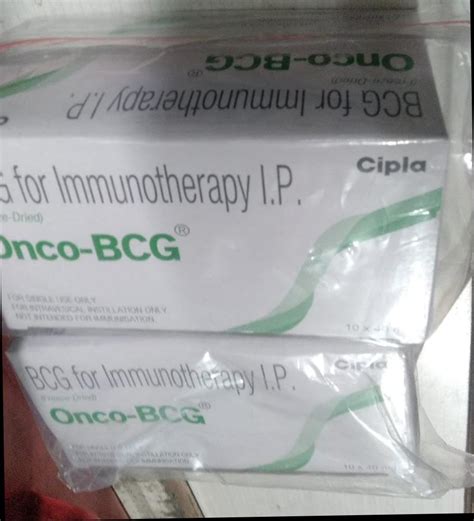 Onco Bcg 40mg Injection Cipla Ltd At Rs 1000 Vial In Indore ID