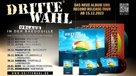 Dritte Wahl Urlaub In Der Bredouille Album Tour Trailer Youtube