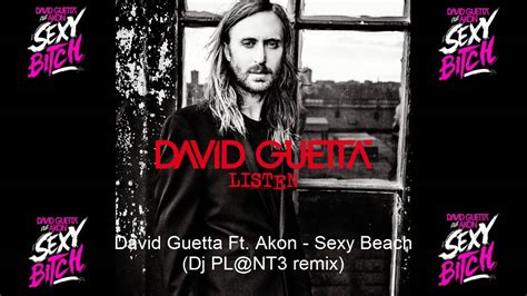 David Guetta Ft Akon Sexy Beach Dj Plnt3 Remix Youtube