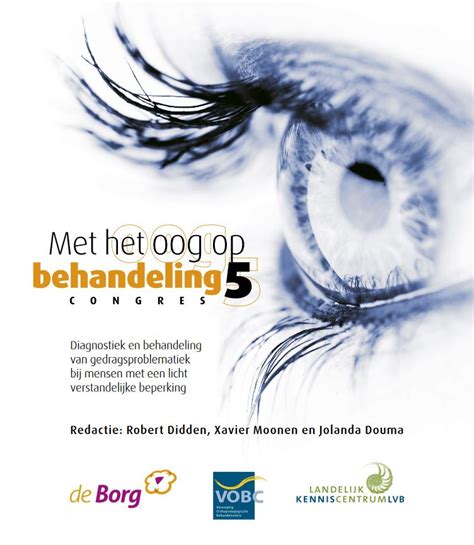 Congresboek Met Het Oog Op Behandeling 5 Landelijk Kenniscentrum LVB