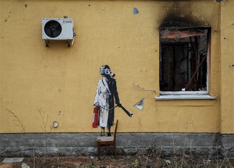 Mastermind of Banksy removal could face years in jail, Ukraine says - Art & Culture - The ...