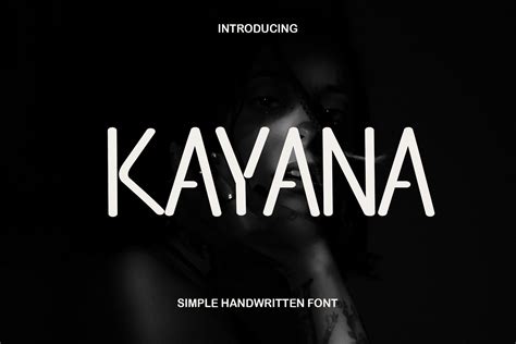 Kayana Font By Asmunin78 Creative Fabrica