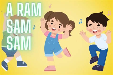 A Ram Sam Sam Nursery Rhyme Lyrics, Video, and Printable – Nursery ...