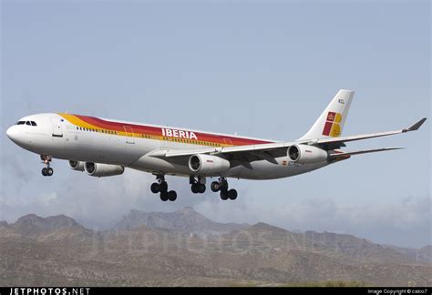 EC KCL Airbus A340 311 Iberia Audeli Air Express Calco7 JetPhotos