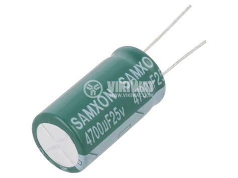 Capacitor Electrolyte Low Impedance 4700uf 25v Tht Ф16x30mm At Best Price Vikiwat