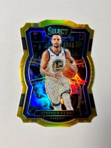 Panini Select Premier Level Gold Prizm Stephen Curry