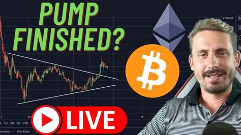 CAUTION BITCOIN PUMP FINISHED Live Analysis YouTube