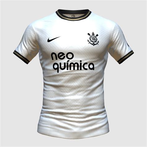 Corinthians Home Concept FIFA 23 Kit Creator Showcase