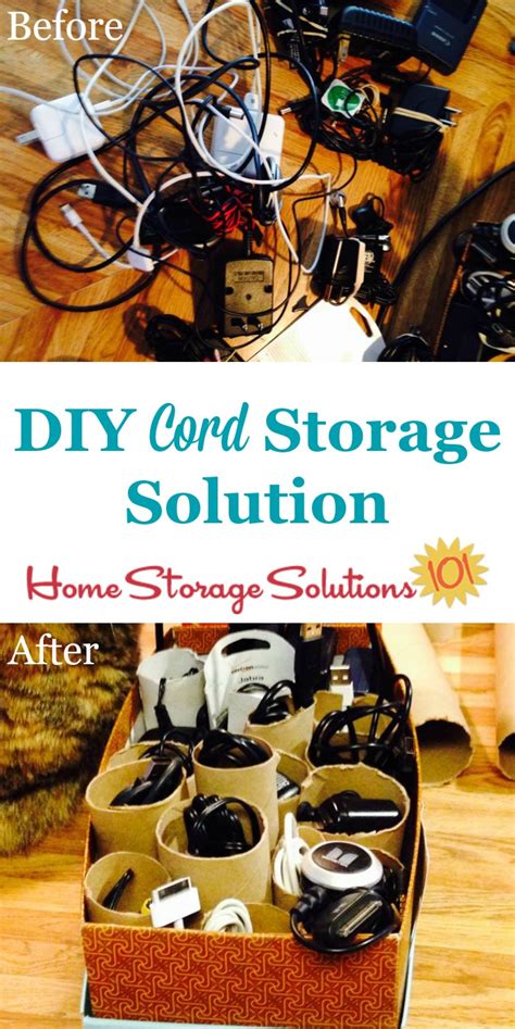 Cable & Cord Storage Ideas & Organization Tips