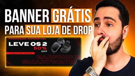 Como Criar Um Banner Para Loja Virtual Dropshipping Youtube