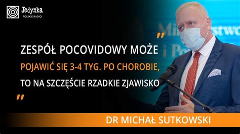 dr Michał Sutkowski o COVID 19 u dzieci objawy są niecharakterystyczne