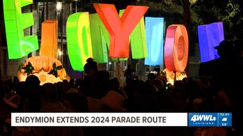 Krewe of Endymion adjusts parade route for 2024 | wwltv.com