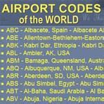 Come scegliere attrezzature: Airports codes in us