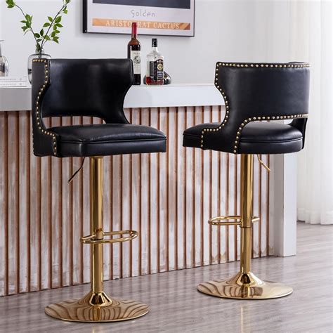 Amazon Cimota Swivel Bar Stools Set Of Adjustable Height Counter