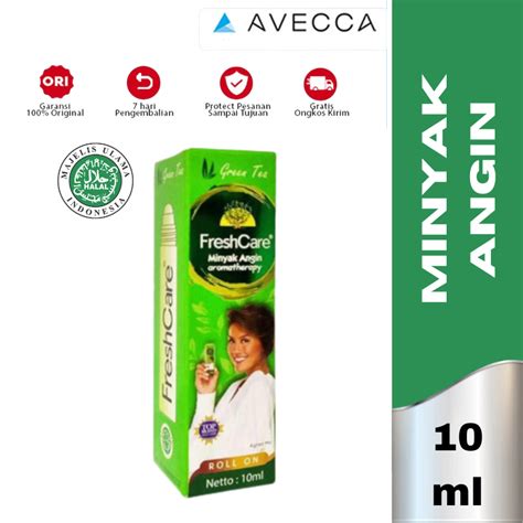 Jual Minyak Angin Fresh Care Green Tea Roll On Ml Minyak Angin