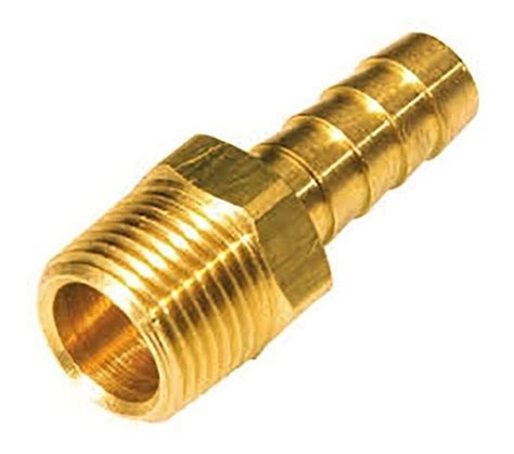 Adaptador Macho X Espiga Bronce 3 4 X 1 2 Para Manguera TUBERÍA Y