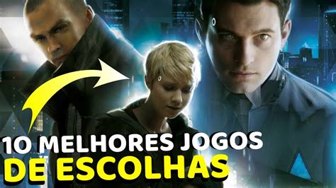 7 MELHORES JOGOS DE ESCOLHAS NARRATIVAS INTERATIVAS YouTube