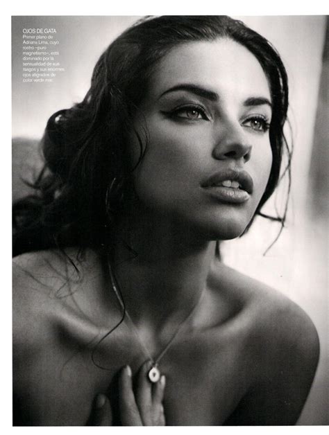 Adriana Lima By Vincent Peters For Vogue Spain Adriana Lima Vogue