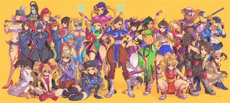 Street Fighter Girls By Edwinhuang Street Fighter Fighter Girl