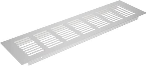 Primematik Grille De Ventilation Pour Plinthes Base En Aluminium