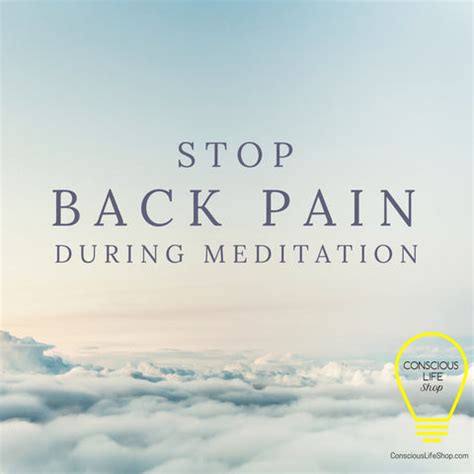 Stop Back Pain During Meditation – modAmbition