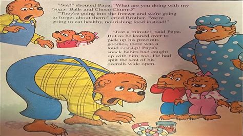 The Berenstain Bears And Too Much Junk Food Youtube