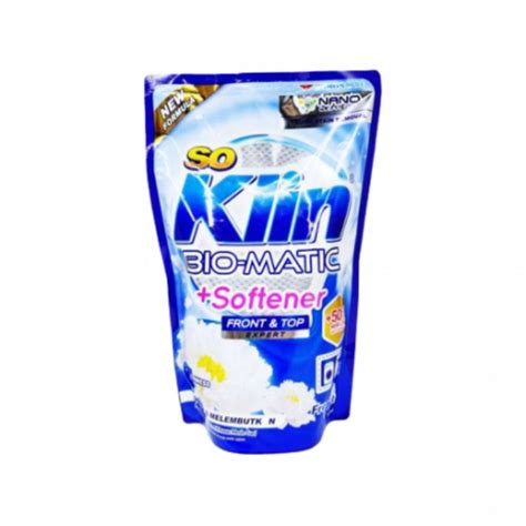 Jual So Klin Bio Matic Softener Biru Ukuran Ml Shopee Indonesia