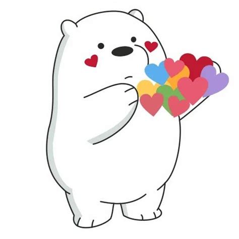 Pack De Stickers Para Telegram Ice Bear Bear Wallpaper We Bare