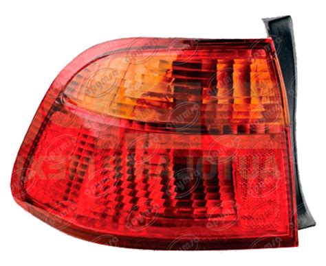 CALAVERA AUTOMOTRIZ IZQUIERDA AMBAR HONDA CIVIC 99 00 EXTERIO 4 PUERTAS