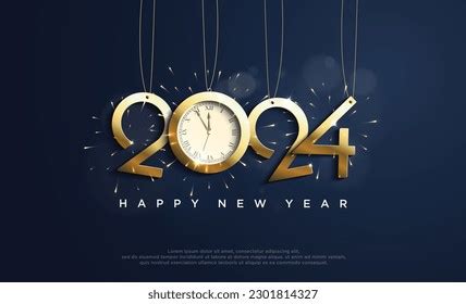 Happy New Year 2024 Logo Photos and Images | Shutterstock