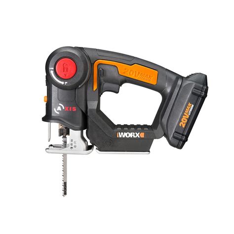 Worx Axis Volt Lithium Ion Convertible Jigsaw Reciprocating Saw