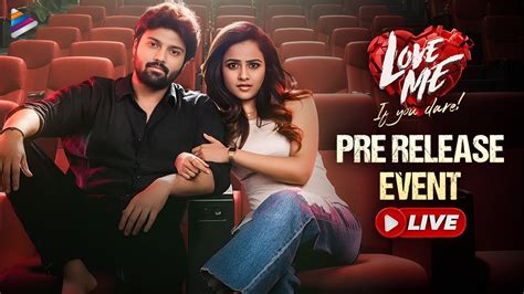 Love Me Pre Release Event LIVE Ashish Reddy Vaishnavi Chaitanya