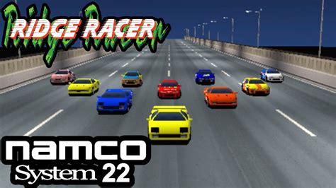 Ridge Racer Arcade Attract Mode Youtube