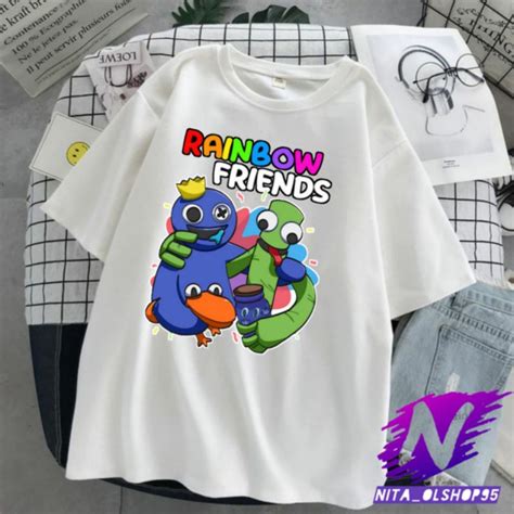 Jual Baju Anak Rainbow Friends Baju Rainbow Friends Baju Kaos Anak