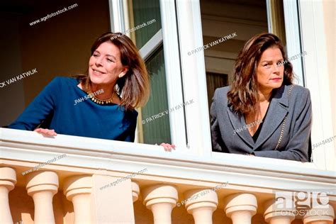 Princess Caroline Of Hanover And Princess Stephanie Of Monaco Attend