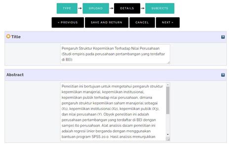 PANDUAN UNGGAH MANDIRI REPOSITORY UNIVERSITAS MUHAMMADIYAH JEMBER PDF