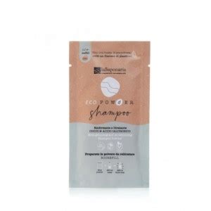 La Saponaria Shampoo Eco Powder In Polvere Rinforzante E Idratante